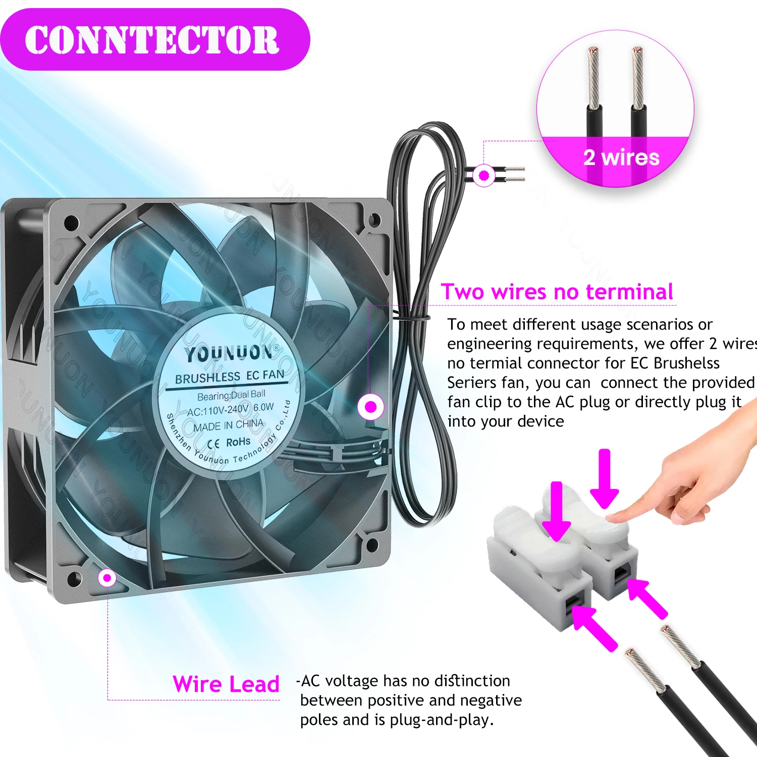 Вентилятор для кулера ec brushlee - Фотография_2