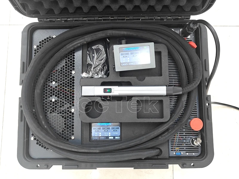 Новый дизайн, непрерывный волоконный лазерный очиститель - Фотография_4