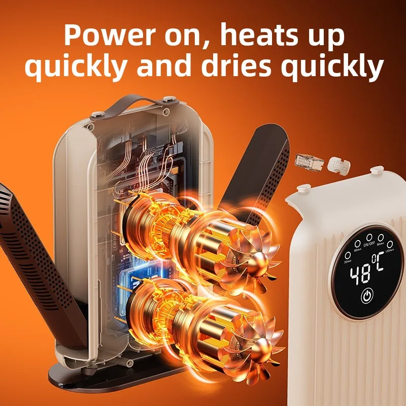 Новая электрическая сушилка для обуви 2025: для обуви и ботинок - Фотография_3