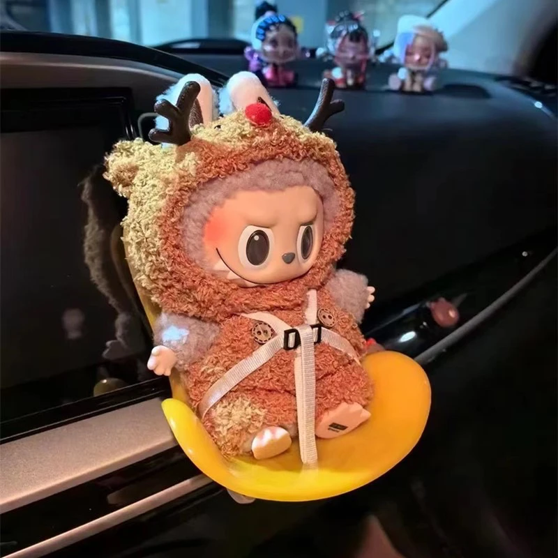 Для labubu автомобильное кукольное безопасное сиденье kawaii ob11 - Фотография_5