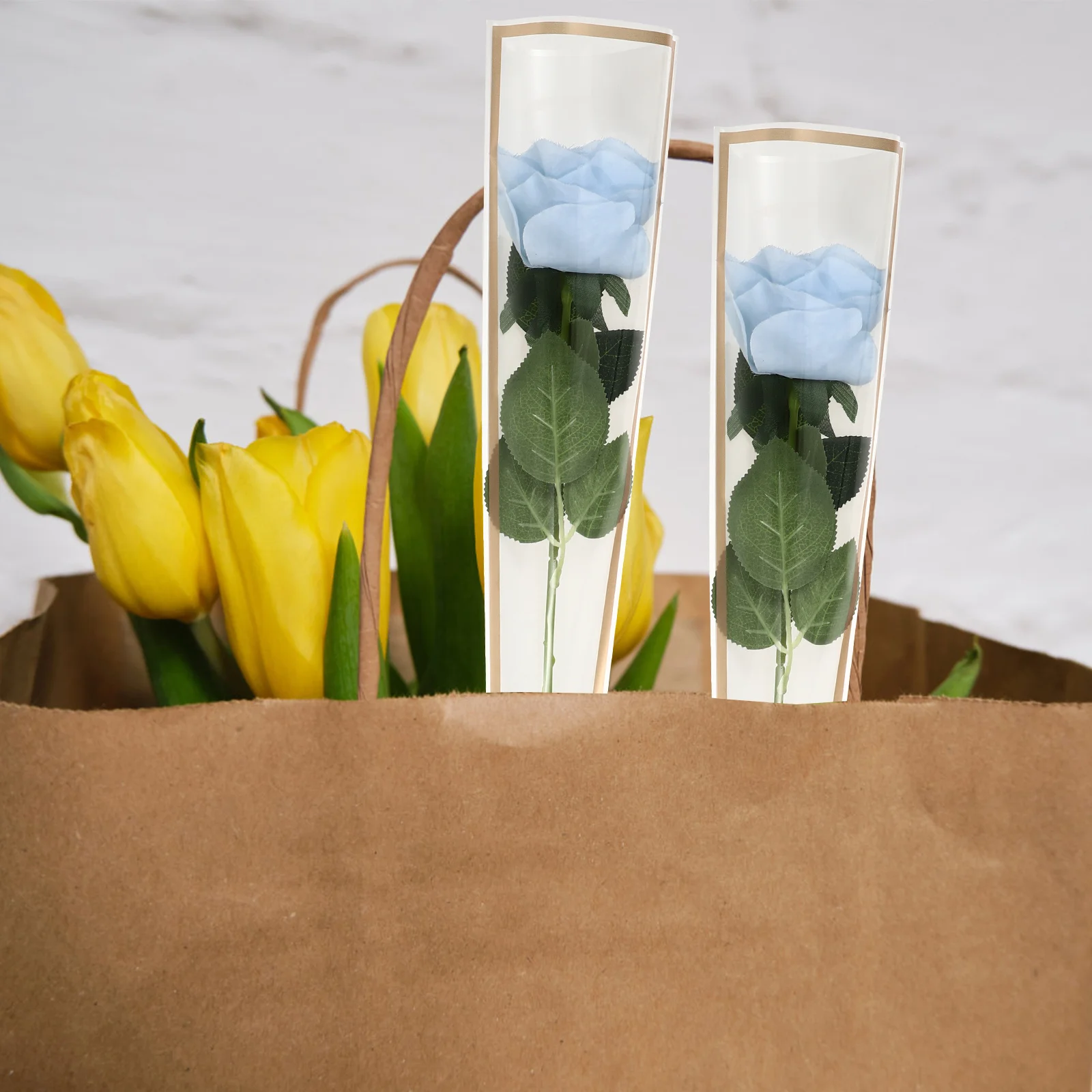 Сумка с цветочным рукавом для упаковки букетов