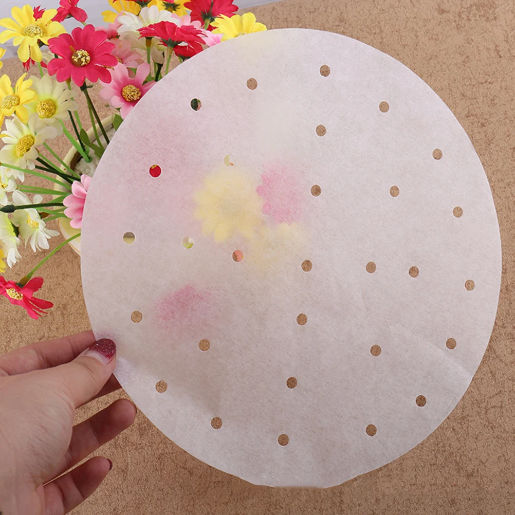 9-дюймовые круглые бумажные вкладыши для пароварки - Фотография_2