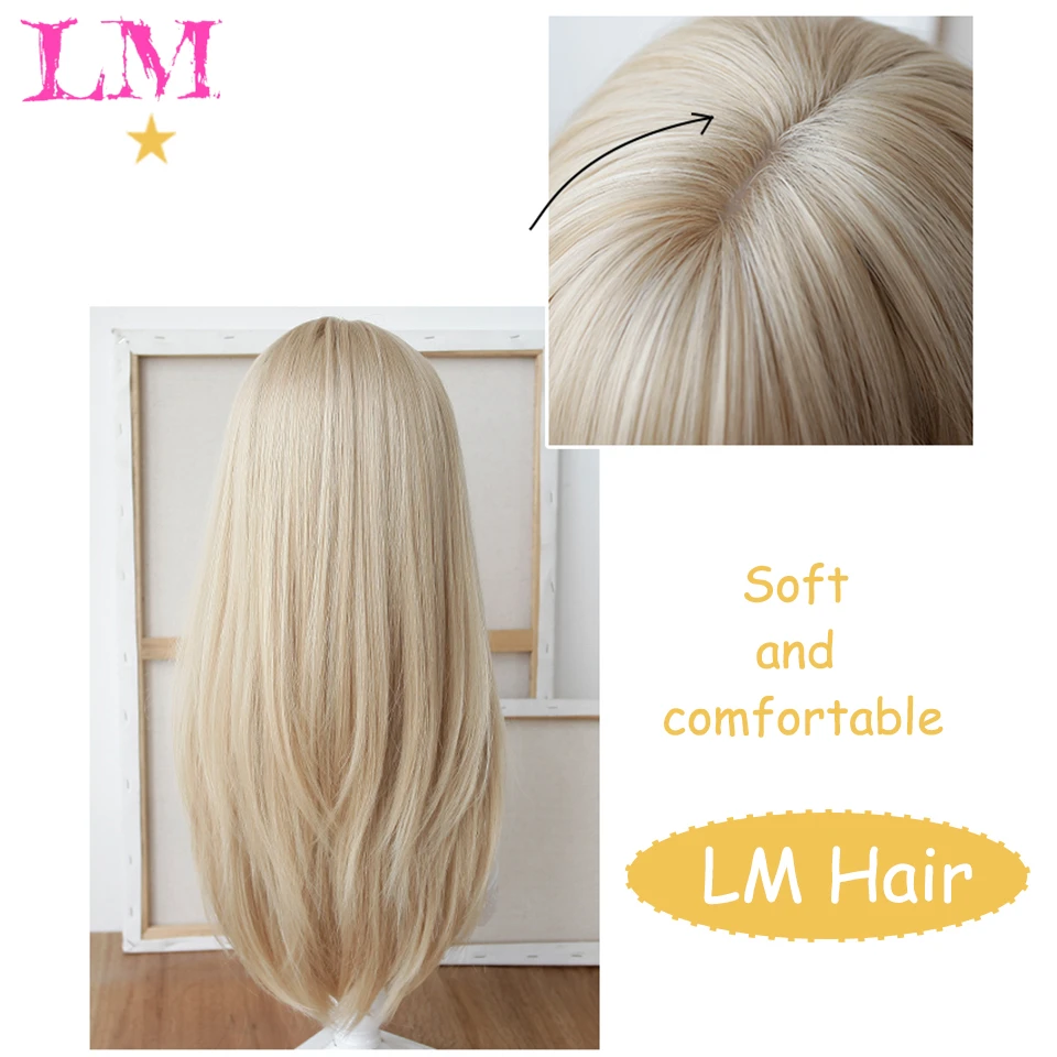 Lm светло-русый волнистый парик - Фотография_4
