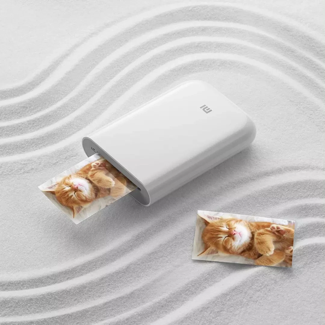 Новый оригинальный портативный мини-карманный фотопринтер xiaomi - Фотография_5