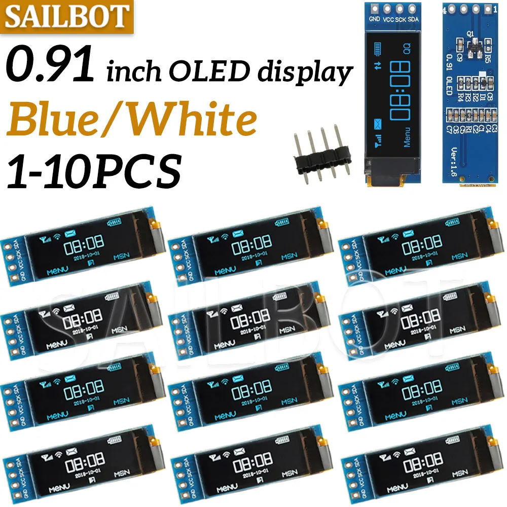 0,91-дюймовый oled-модуль 0