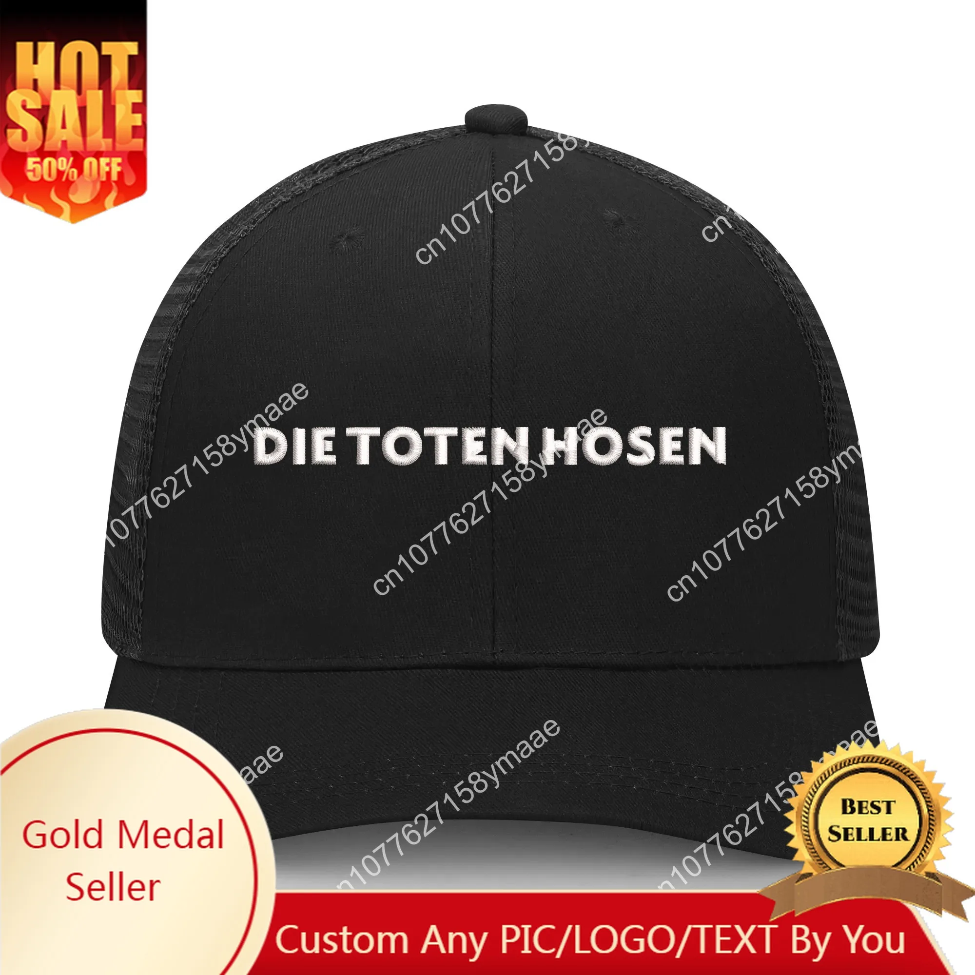 Головной убор с вышивкой die toten hosen для мужчин и женщин