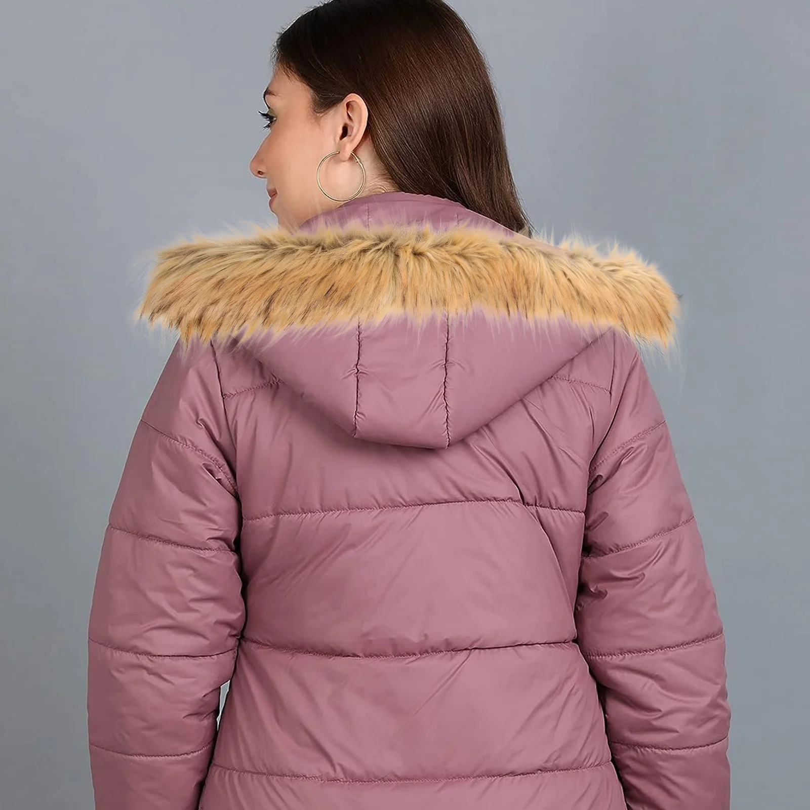 Искусственная отделка капюшоном - Фотография_2