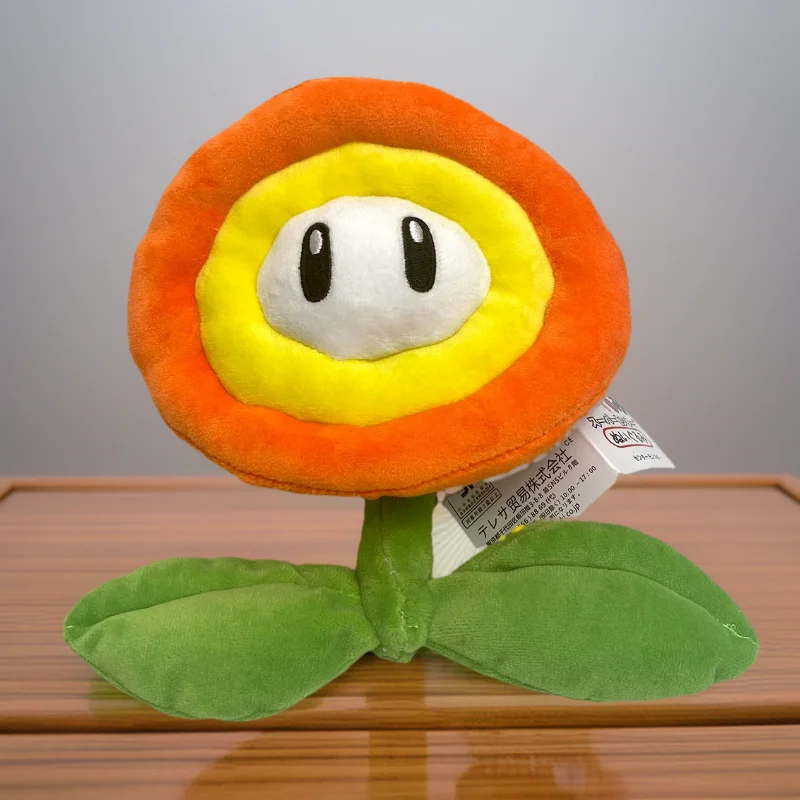 Super mario bros. wonder fire & ice flower 7-дюймовая мягкая игрушка - Фотография_3