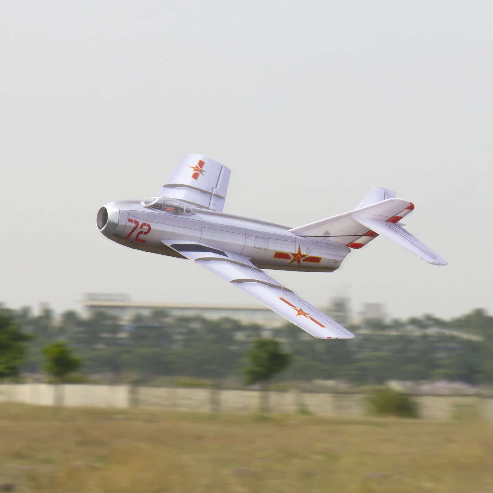 Мини mig 15 400 мм крыло с 3-канальным