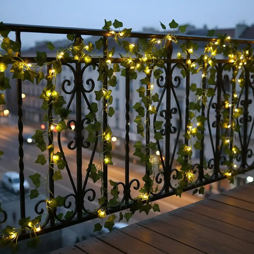 Кленовый лист струнные лампы струны