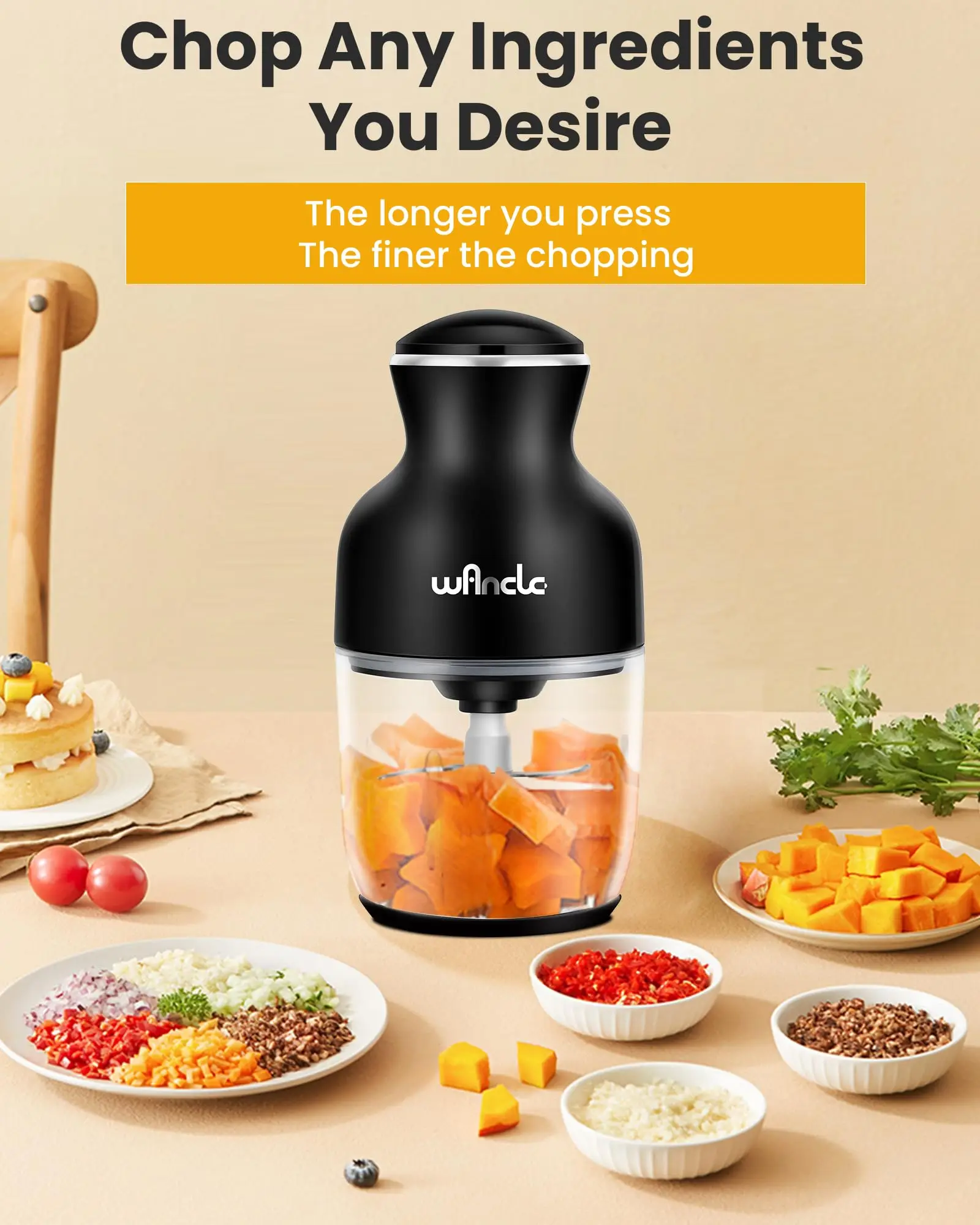 Электрическая мясорубка wancle - Фотография_4