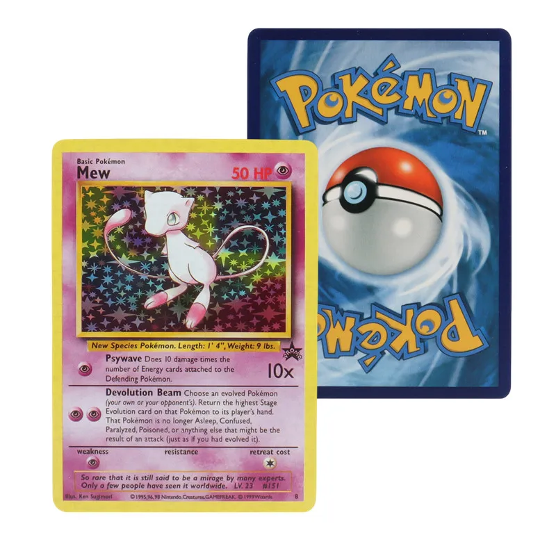 1996 г., карта pokémon первого поколения - Фотография_3