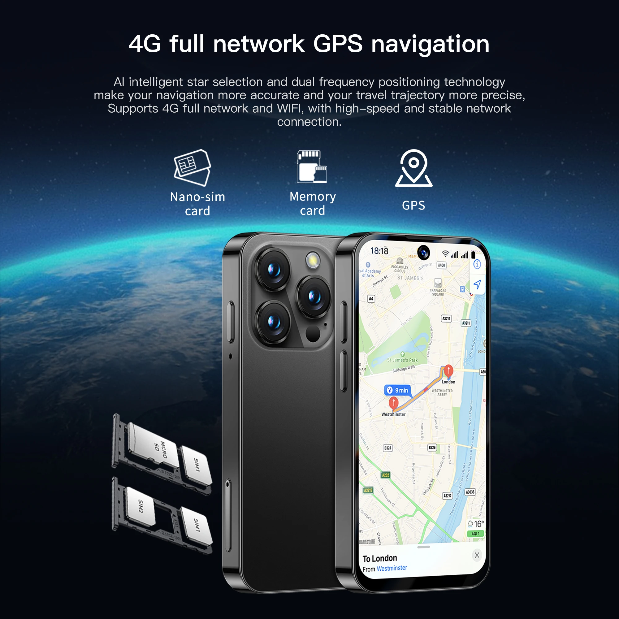 Servo 19pro 4g lte супер мини-смартфон - Фотография_5