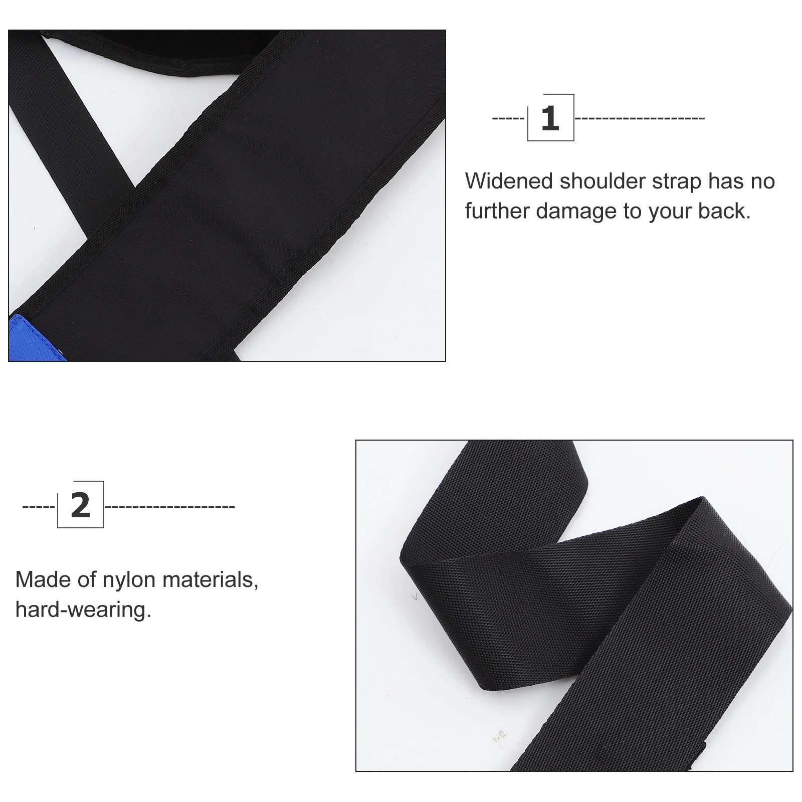 Сменный нейлоновый плечевой ремень для сумки для гольфа - Фотография_5