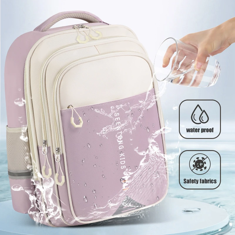 Регулируемый детский школьный рюкзак для мальчиков и девочек - Фотография_3