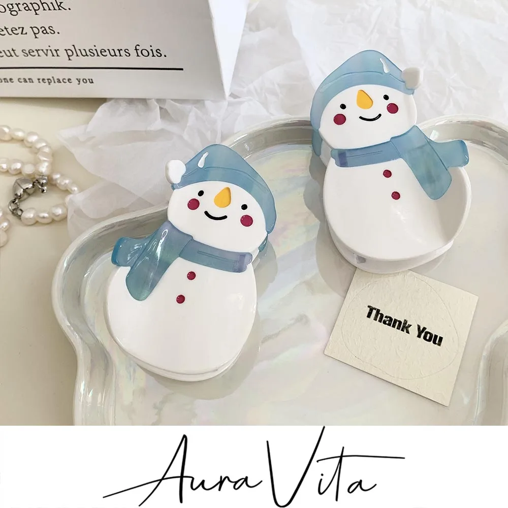 Auravita alloy resin snowman gift