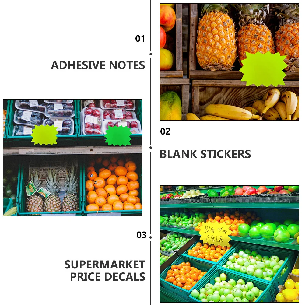 2 пакета, клейкие ценники - Фотография_6