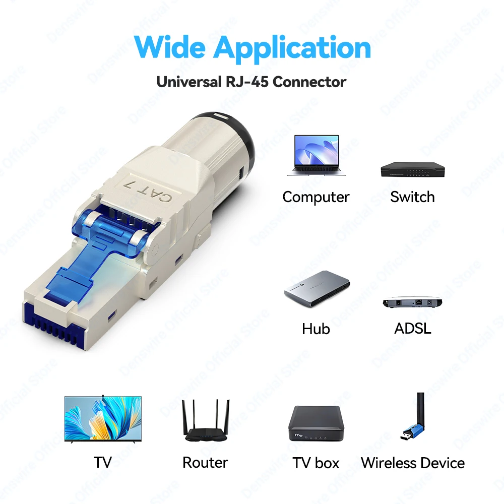 Разъем rj45 без инструментов denswire - Фотография_6