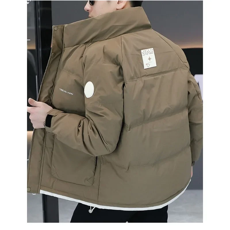 Пуховик winner, мужское теплое белое пальто на утином пуху - Фотография_6