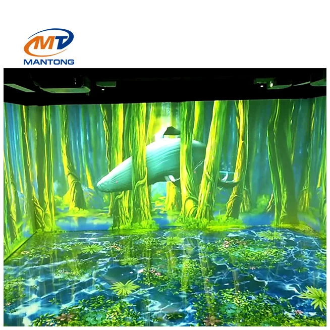 Интерактивная проекция с отображением