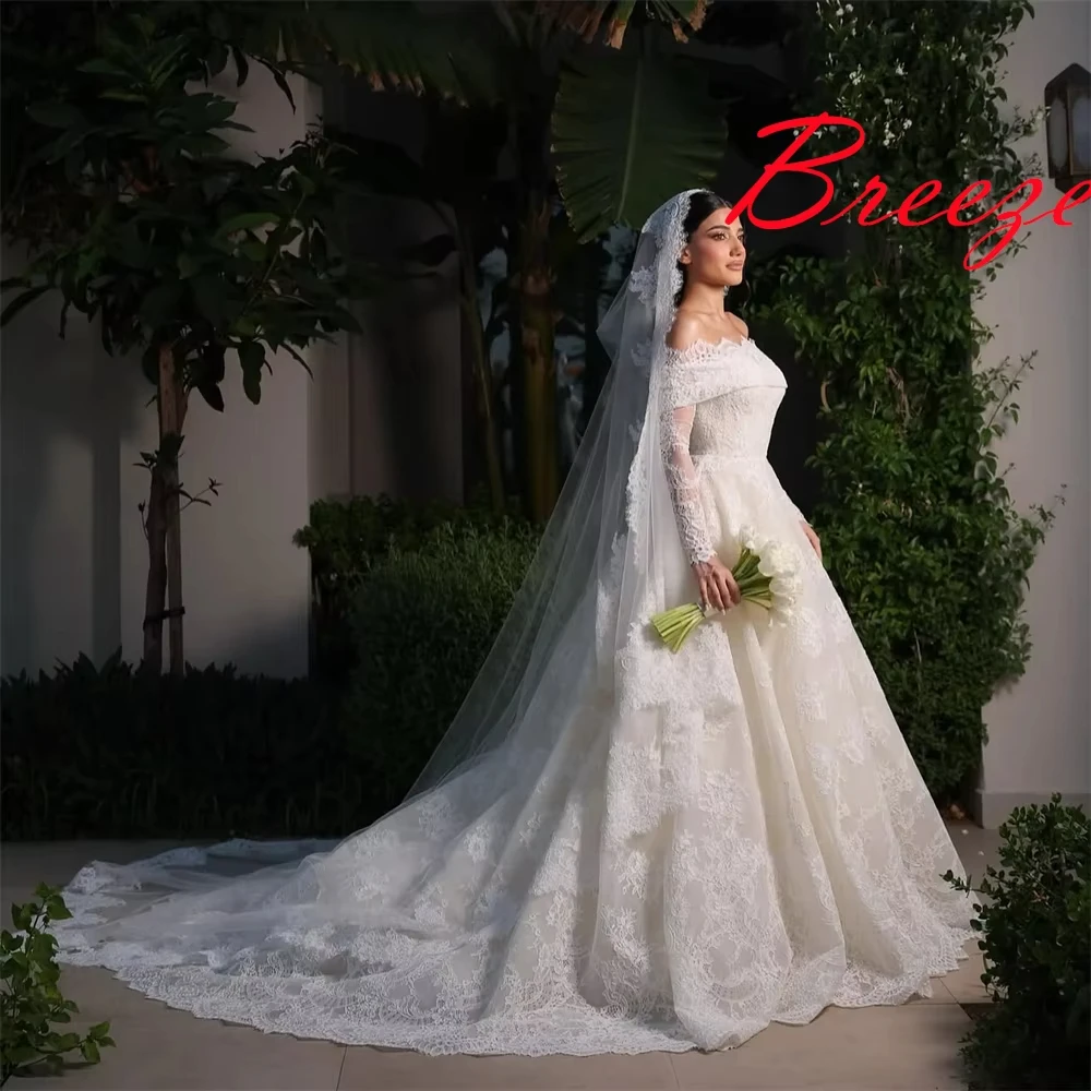 Белое кружевное свадебное платье - Фотография_6