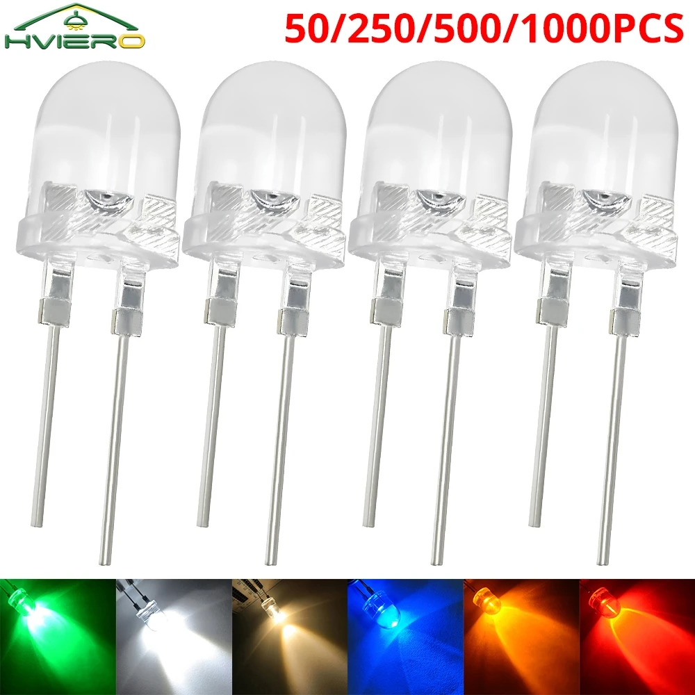 0,5 вт 10 мм светодиодная лампа из бисера