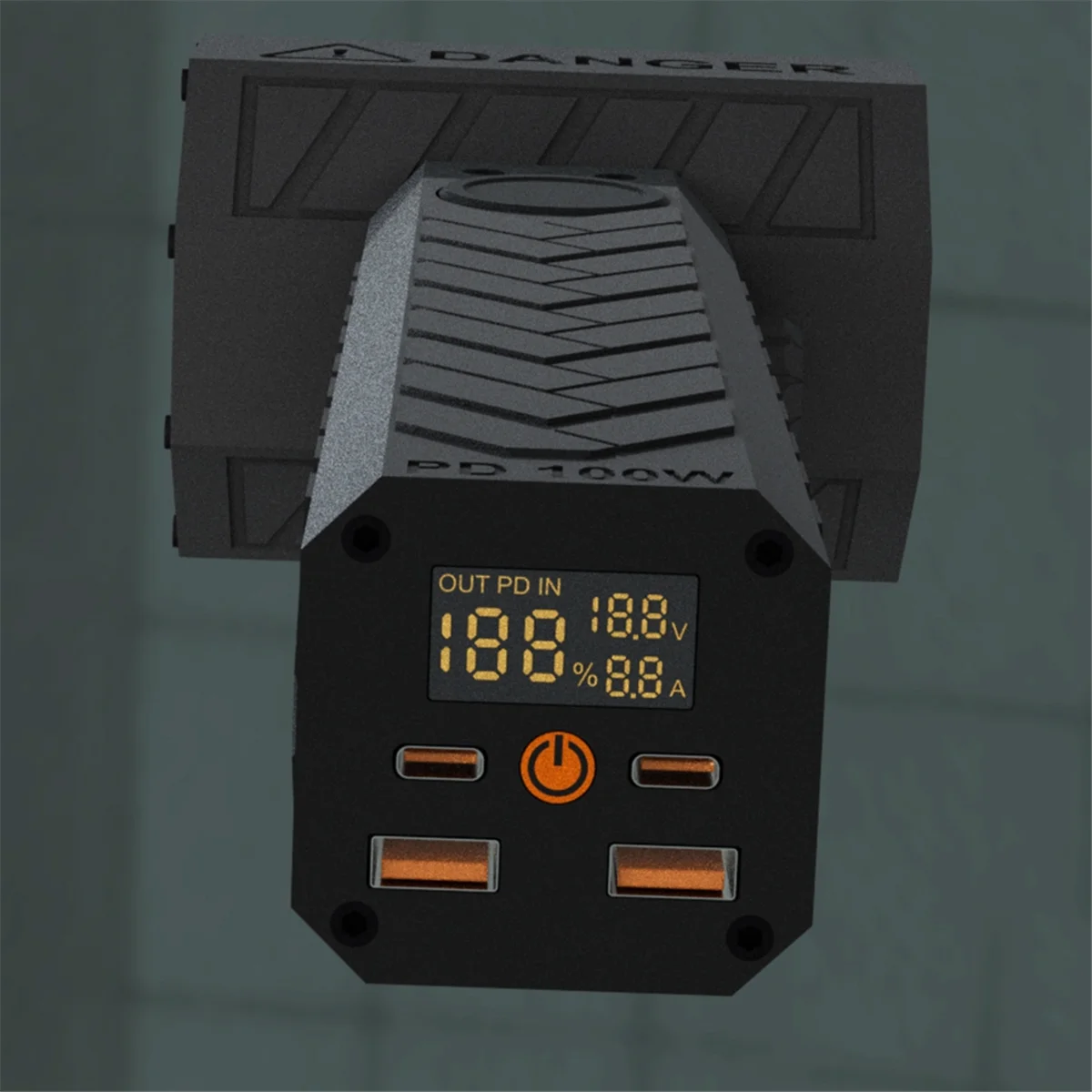 Turbo jet fan xl 64-канальный violent fan 140000 об/мин - Фотография_2