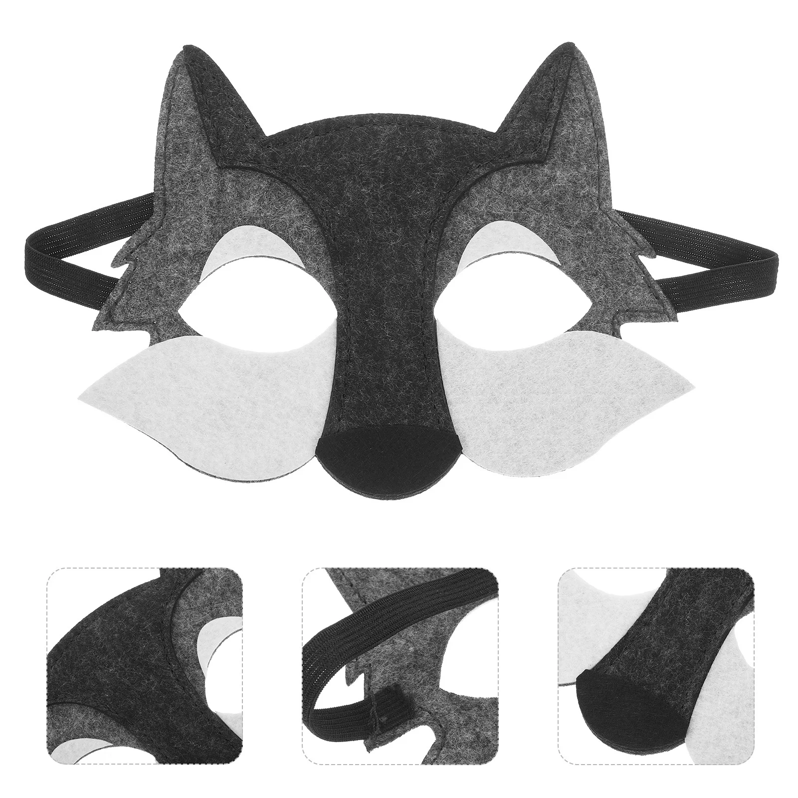 Маска с головой волка