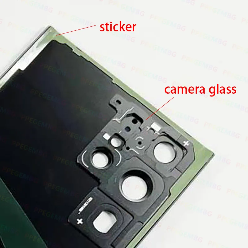 Замена заднего стекла для samsung galaxy s22 ultra s908 s22ultra - Фотография_2