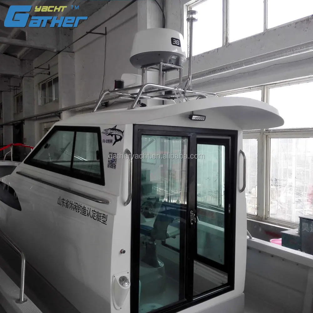 Длинная рыбацкая лодка gather panga32c - Фотография_4