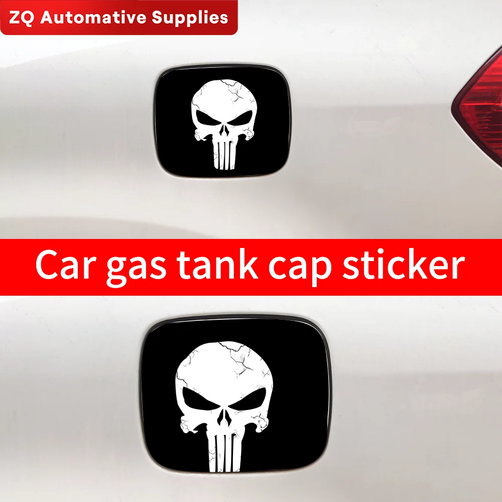 Чехол для крышки автомобильного топливного бака с ужасным карателем - Фотография_3