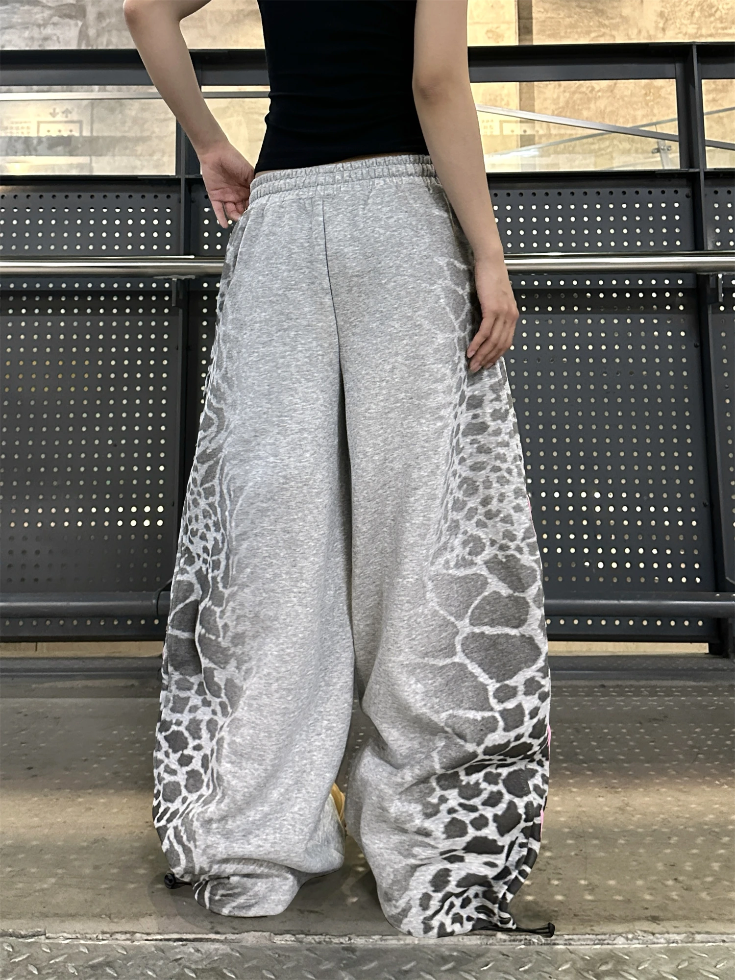 Женские мешковатые спортивные штаны y2k - Фотография_6