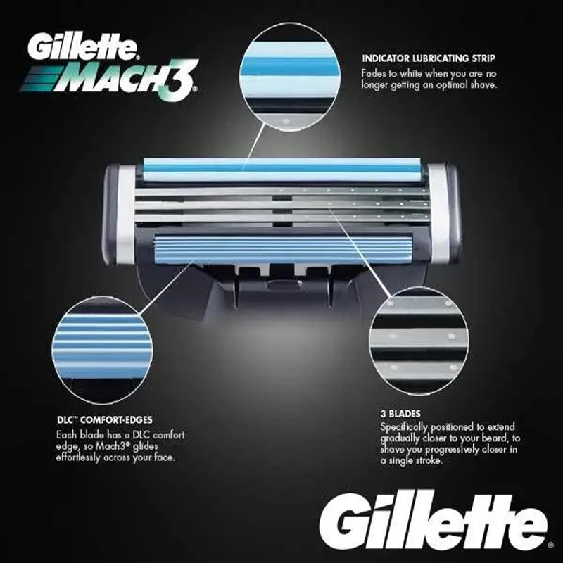 Мужская бритва gillette mach 3 - Фотография_6