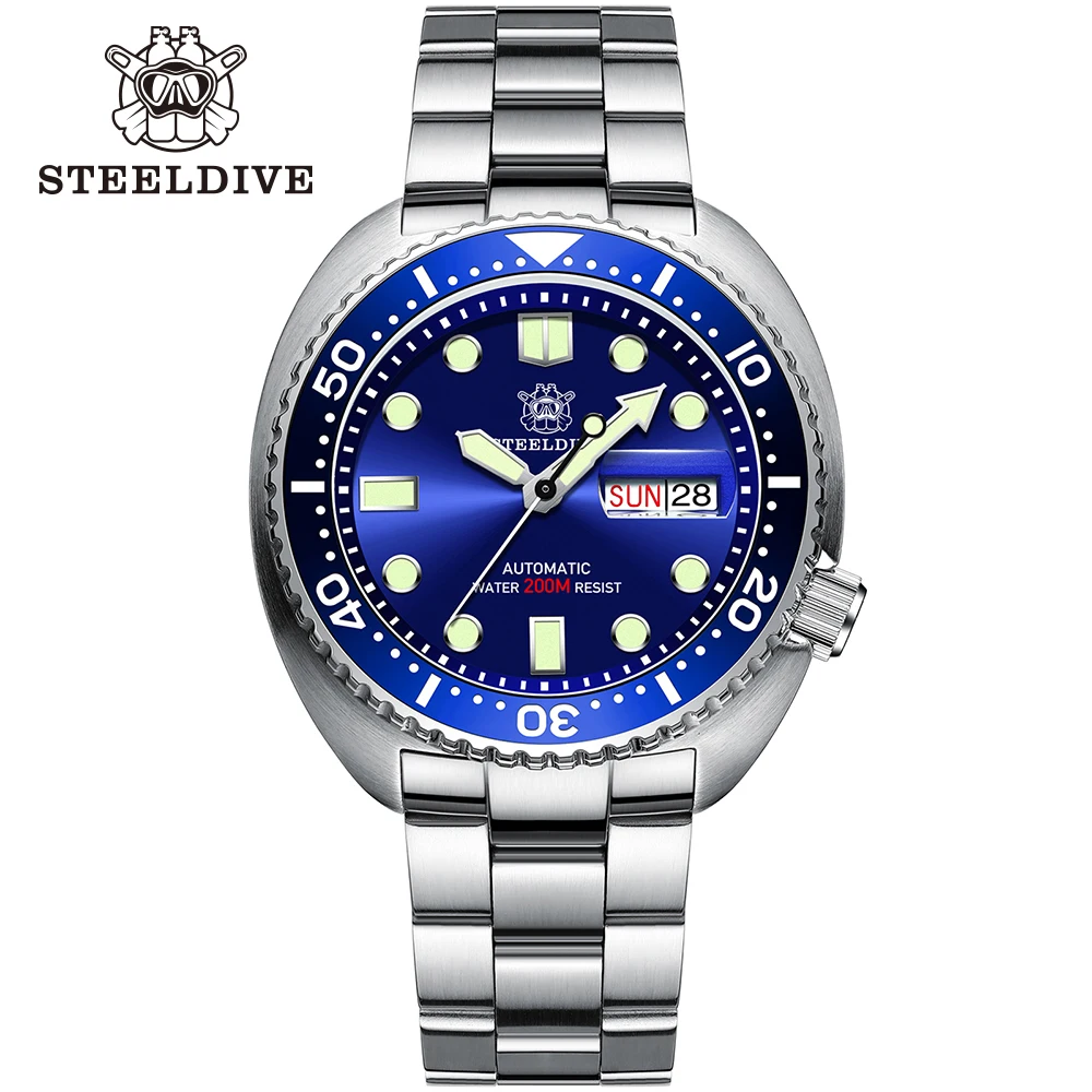 Часы steeldive mh36 из сапфирового стекла