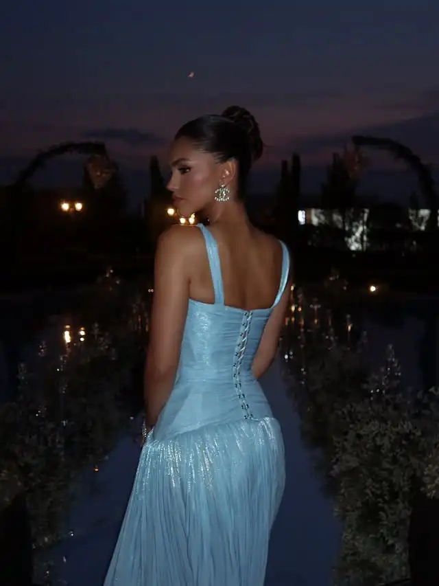 Тонкие блестящие атласные арабские - Фотография_5