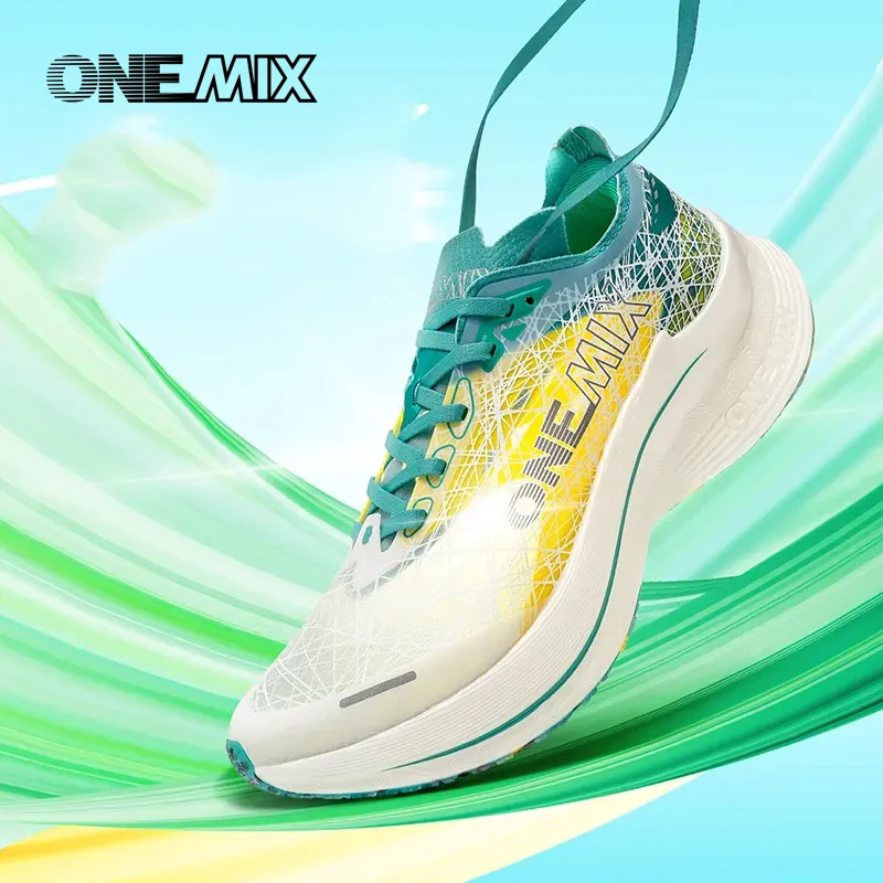 Onemix marathon кроссовки из углеродистой