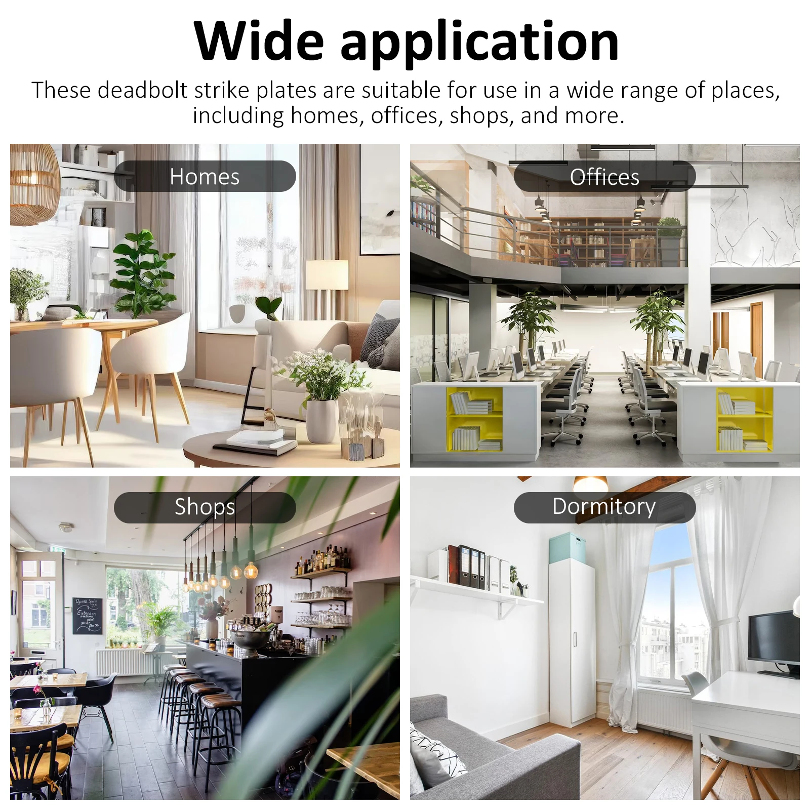 Направляющие для дверного замка