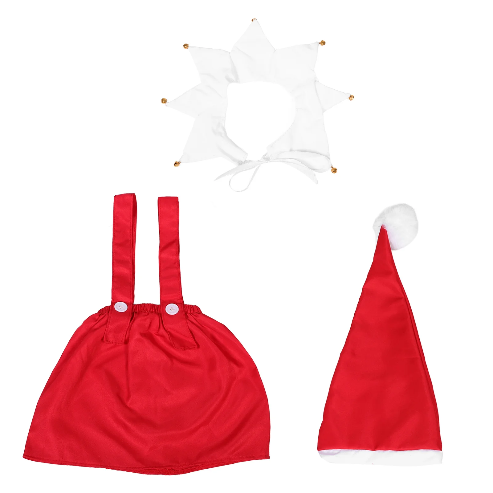 Красные рождественские наряды из 3 предметов - Фотография_3