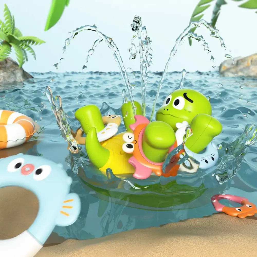 Электрическая игрушка-черепаха с распылителем воды - Фотография_4