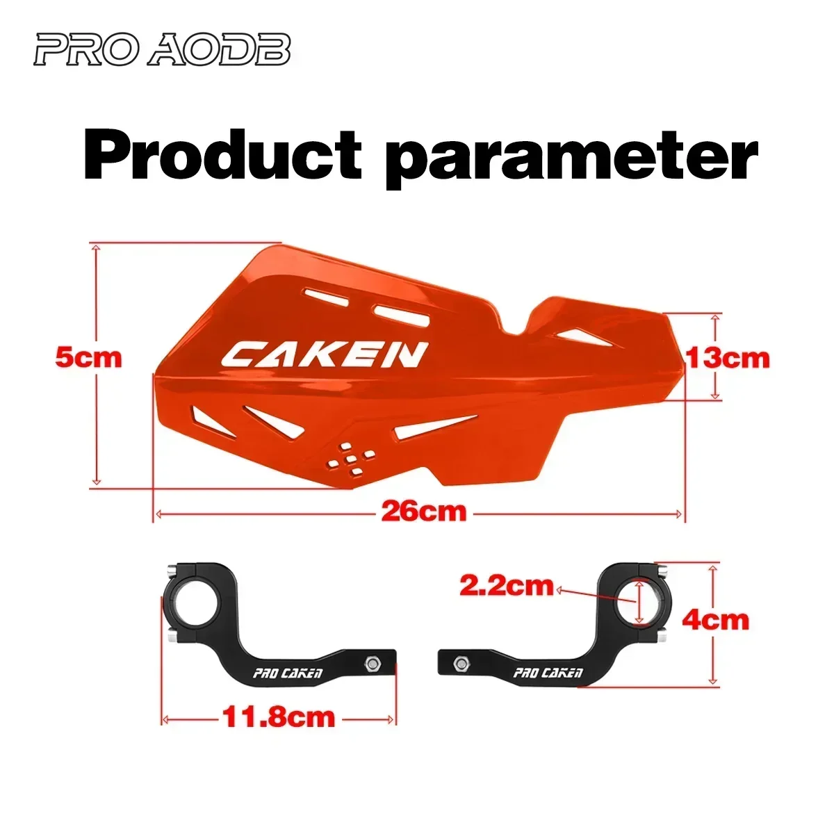 Мотоциклетная защита руля 22 мм 28 мм - Фотография_2