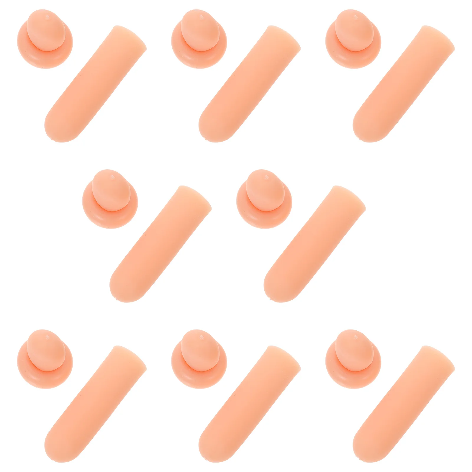 8 пар силиконовых защитных чехлов для пальцев - Фотография_5