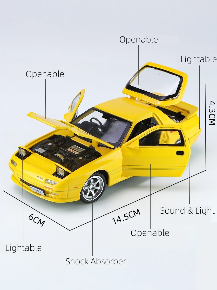 Mazda rx7 initial d миниатюрная - Фотография_3