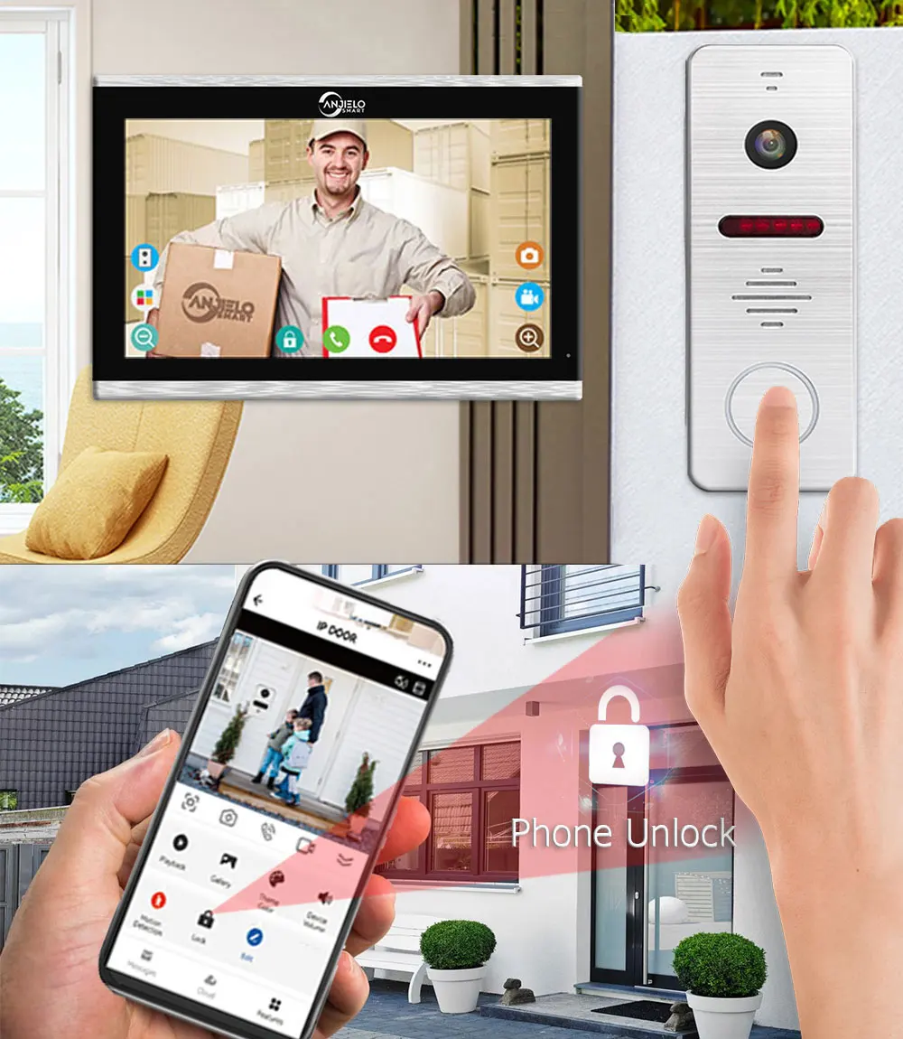 Видеодомофонная система wi-fi для - Фотография_3