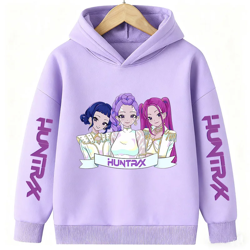 Осенне-зимняя толстовка с капюшоном в стиле манга для детей kpop
