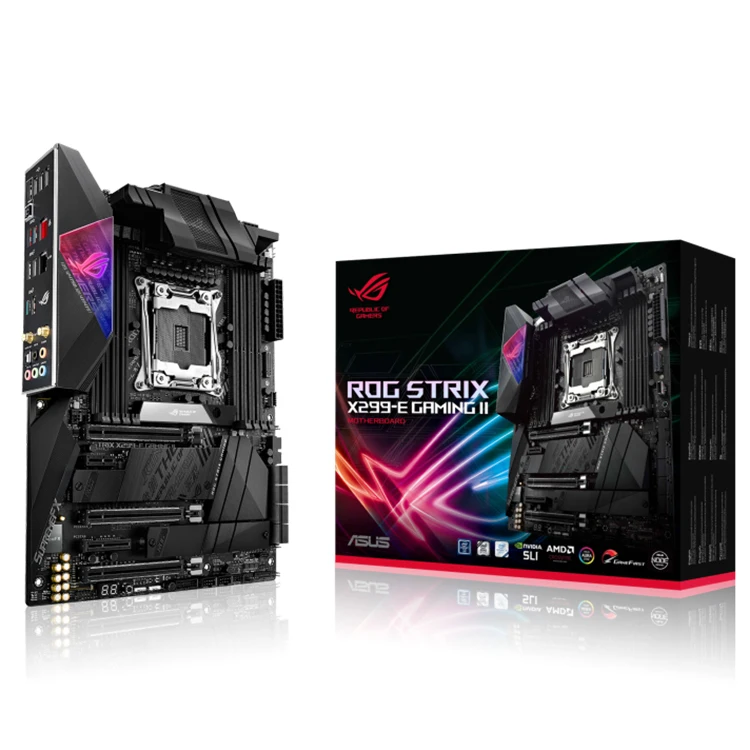 Rog strix x299-e игровая материнская плата gaming ii atx (x299) lga 2066