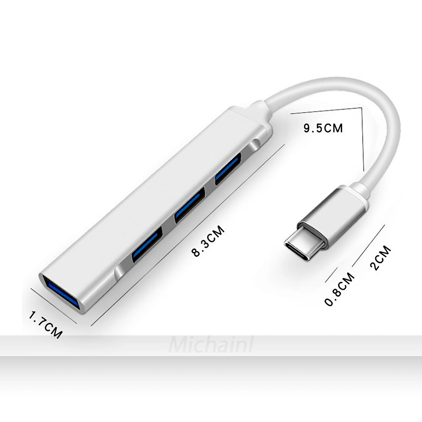 4 порта usb 3,0 hub usb hub высокоскоростной - Фотография_6