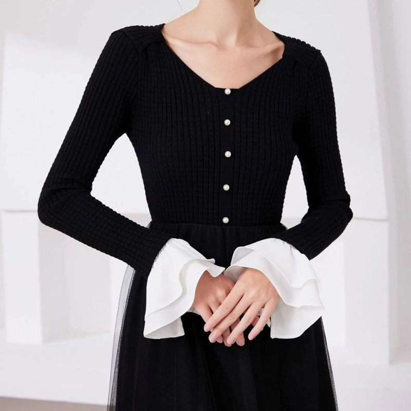 1 пара запонок с цветочным узором - Фотография_5