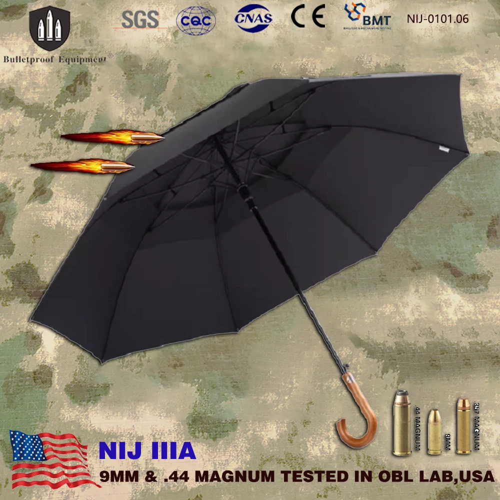 Настоящий пуленепробиваемый зонт nij iia