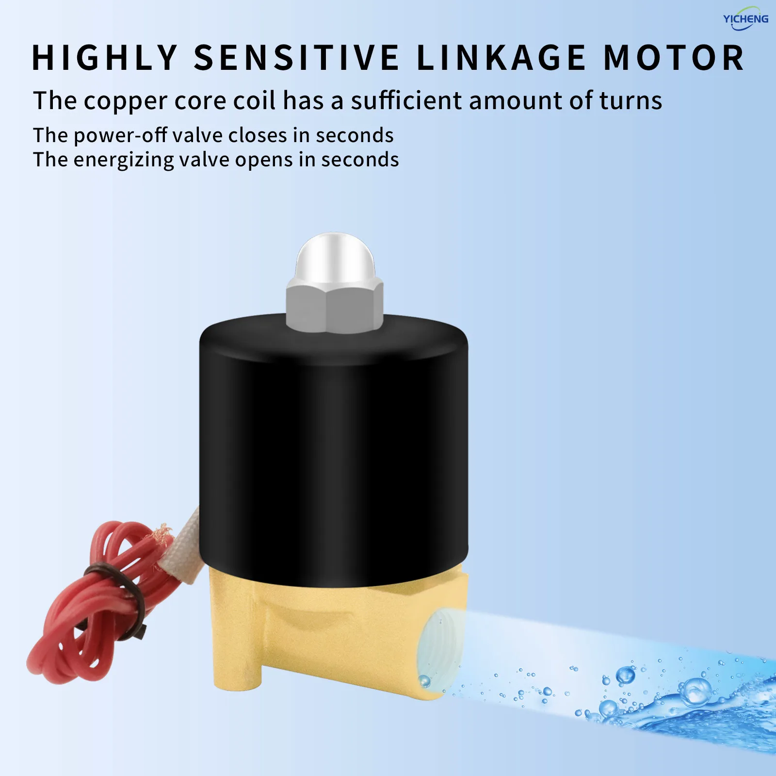 Дюйма латунный электрический электромагнитный клапан нормально закрытый - Фотография_4