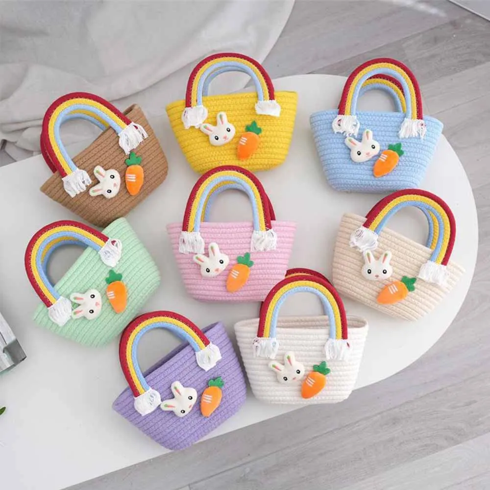 Соломенная тканая сумка